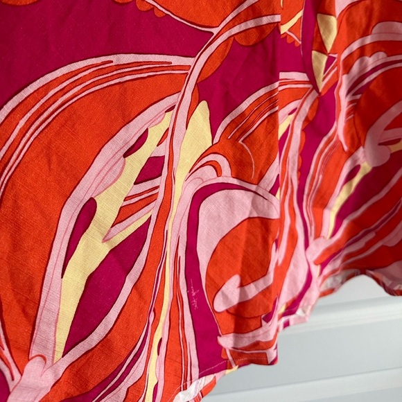 Cult Gaia Laith Paisley Midi Skirt in Persian Paisley Rose - Picture 7 of 14